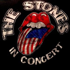 VINTAGE Rolling Stones Concert Tour T-Shirt